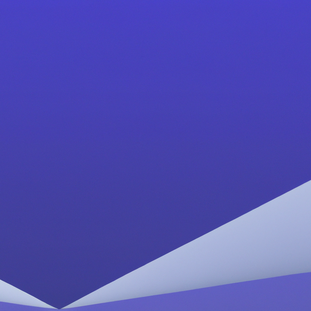 Fondo geométrico minimalista en tonos azul y violeta para encabezado legal de Términos y Condiciones, estilo low poly ultra nítido